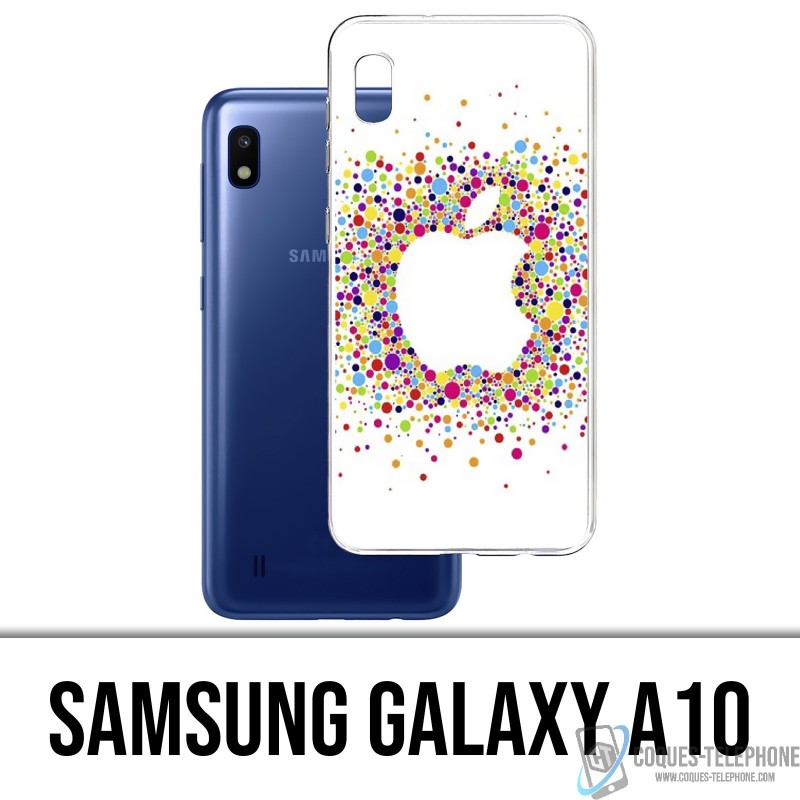 Funda Samsung Galaxy A10 - Logotipo multicolor de Apple