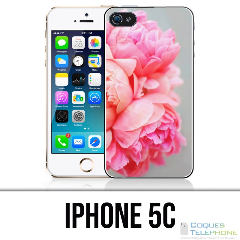 Custodia per iPhone 5C - Fiori