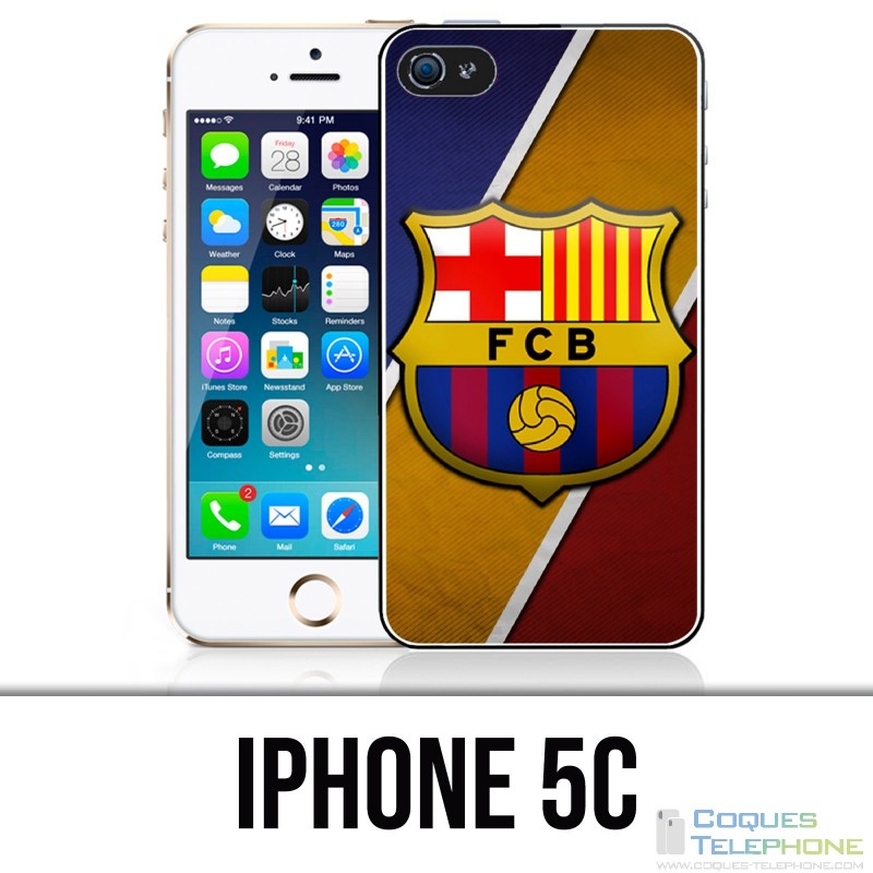 Coque iPhone 5C - Football Fc Barcelona