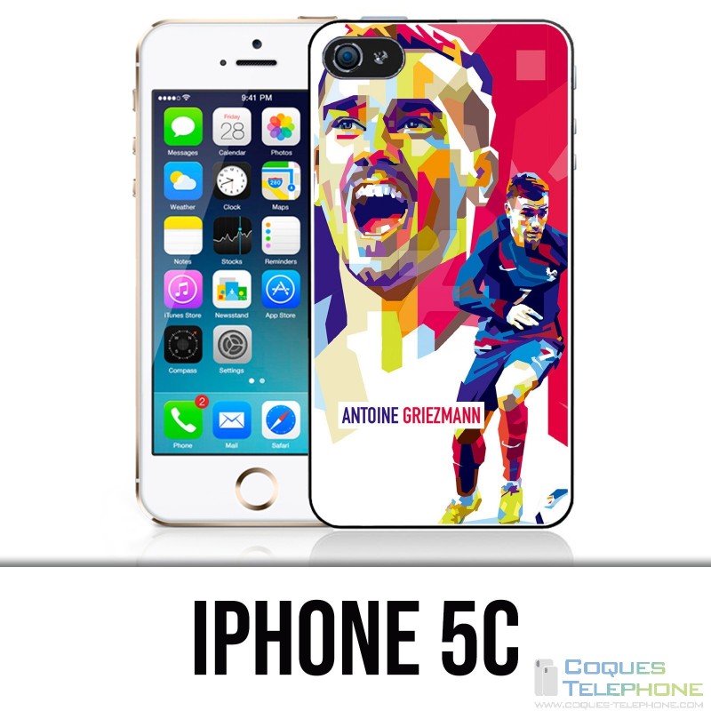 Custodia per iPhone 5C: Football Griezmann