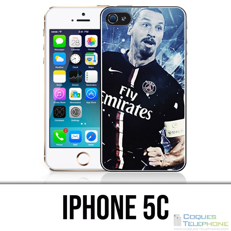 Coque iPhone 5C - Football Zlatan Psg