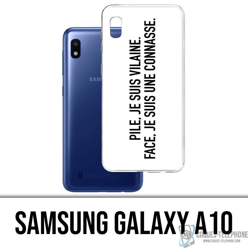 Funda Samsung Galaxy A10 - Batería de cara traviesa