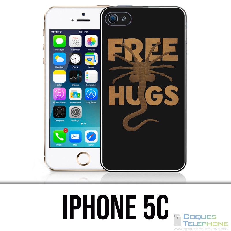 Custodia per iPhone 5C - Abbracci alieni gratuiti