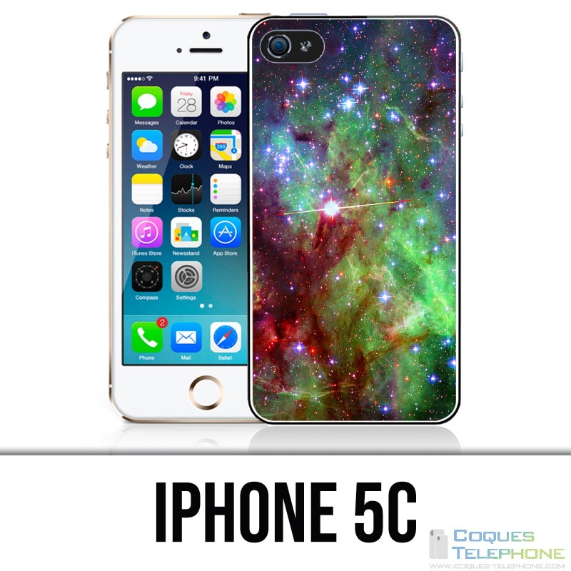 Custodia per iPhone 5C - Galaxy 4