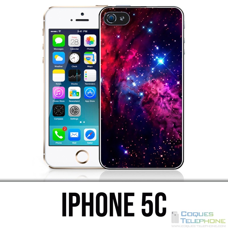 Custodia per iPhone 5C - Galaxy 2