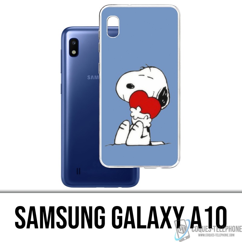 Samsung Galaxy A10 Custodia - Snoopy Heart