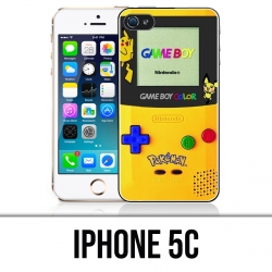 Coque iPhone 5C - Game Boy Color Pikachu Jaune Pokémon