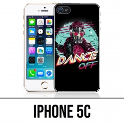 Coque iPhone 5C - Gardiens Galaxie Star Lord Dance