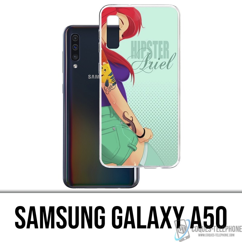 Coque Samsung Galaxy A50 - Ariel Sirène Hipster