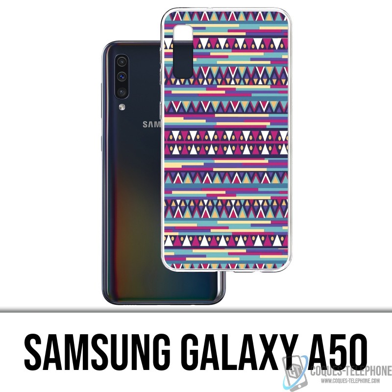 Coque Samsung Galaxy A50 - Azteque Rose