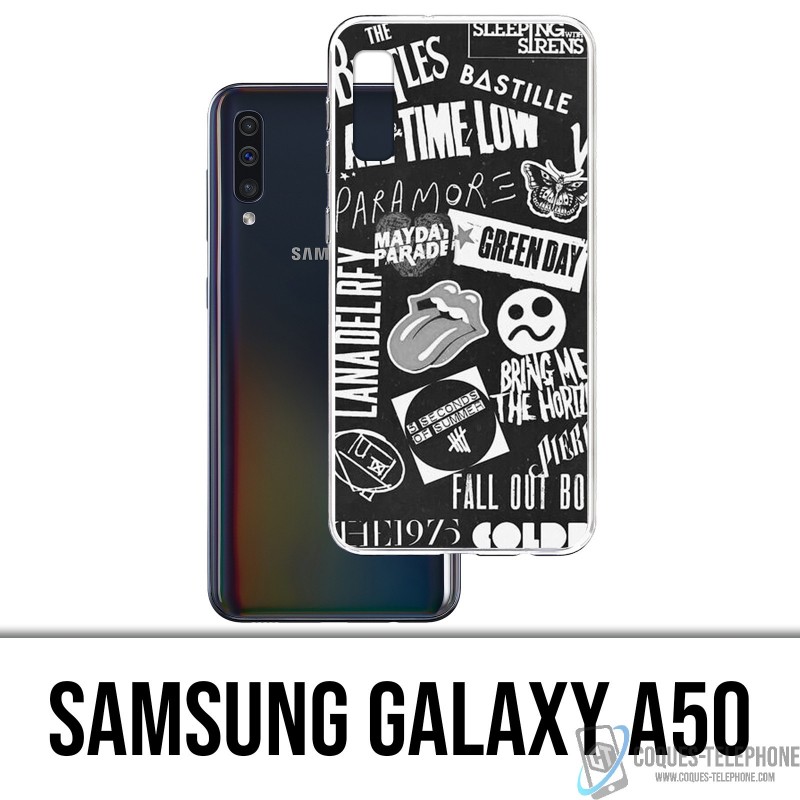 Samsung Galaxy A50 Case - Rock-Abzeichen