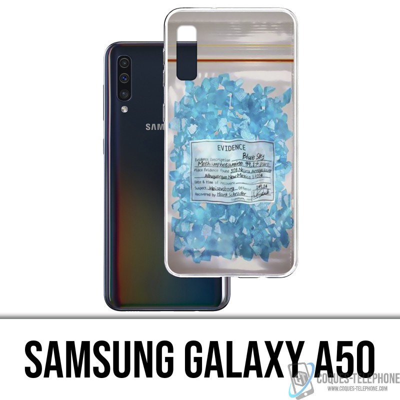Case Samsung Galaxy A50 - Zerbrechendes schlechtes Kristall-Meth