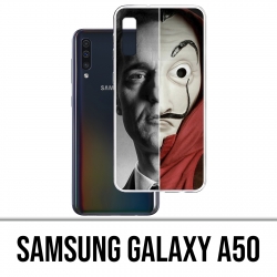 Coque Samsung Galaxy A50 - Casa De Papel Berlin Masque Split