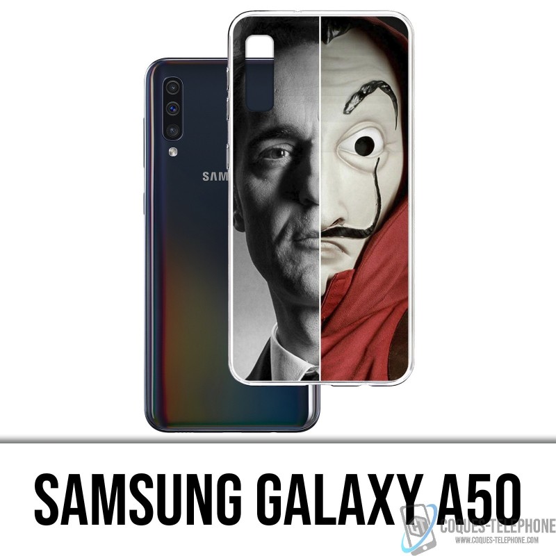 Case Samsung Galaxy A50 - Casa De Papel Berlin Spaltmaske