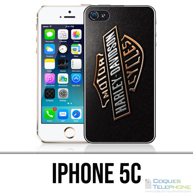 Coque iPhone 5C - Harley Davidson Logo 1