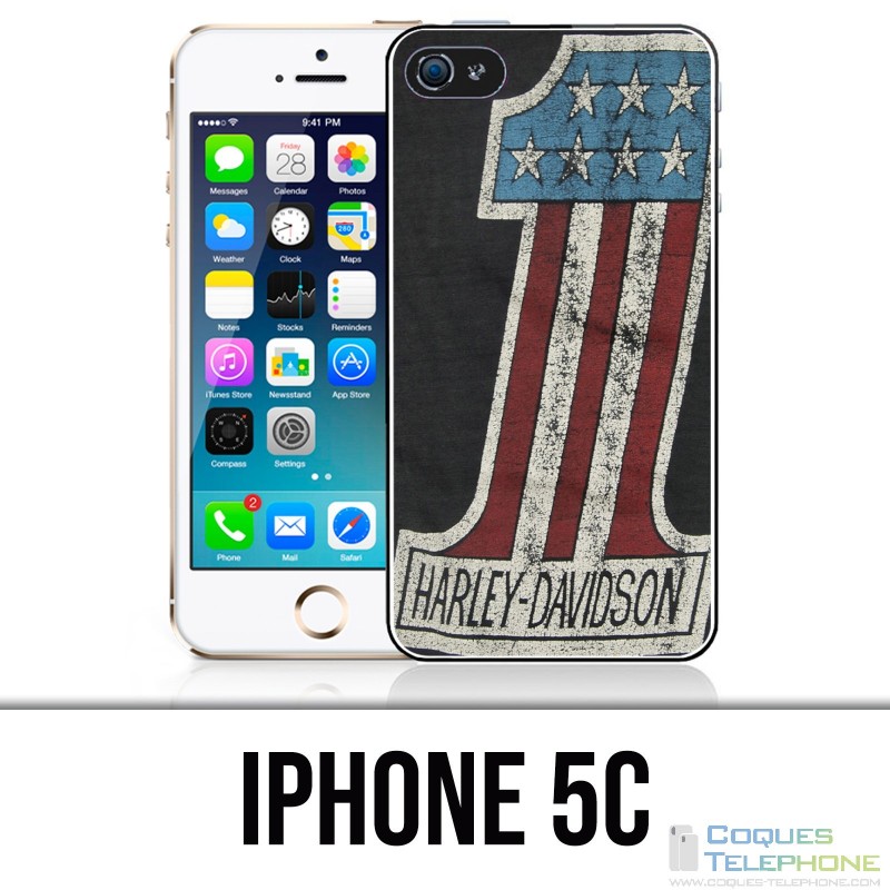 Coque iPhone 5C - Harley Davidson Logo