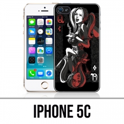 Funda iPhone 5C - Tarjeta Harley Queen