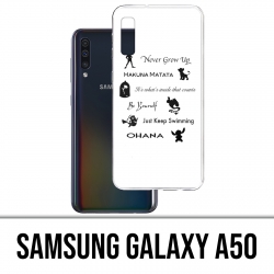 Case Samsung Galaxy A50 - Disney-Zitate