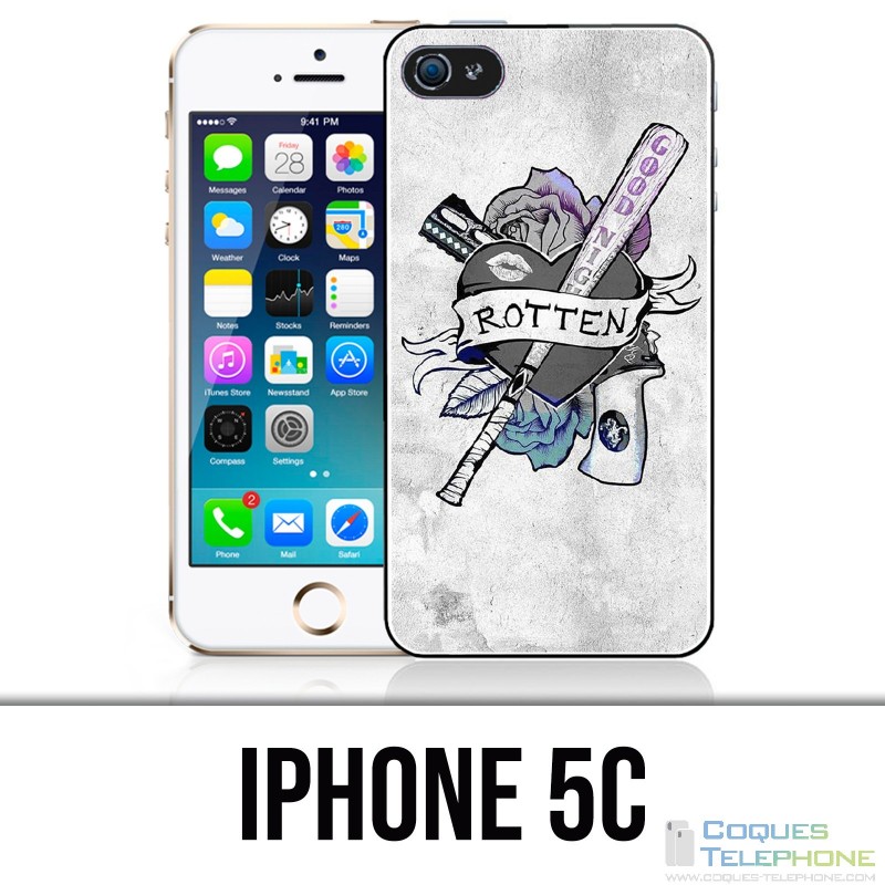 Coque iPhone 5C - Harley Queen Rotten