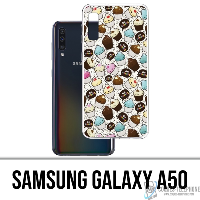 Coque Samsung Galaxy A50 - Cupcake Kawaii