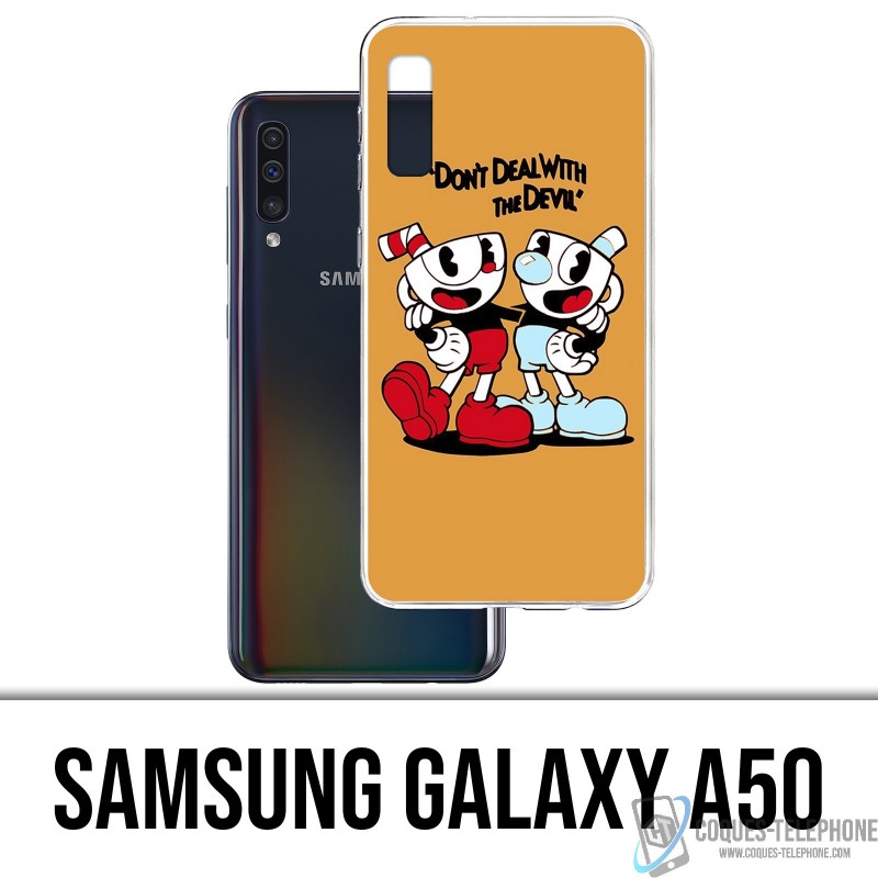 Coque Samsung Galaxy A50 - Cuphead