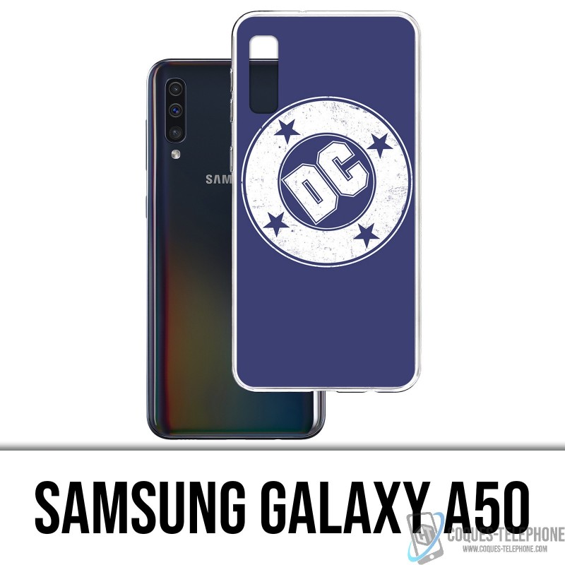 Samsung Galaxy A50 Case - Dc Comics Vintage Logo