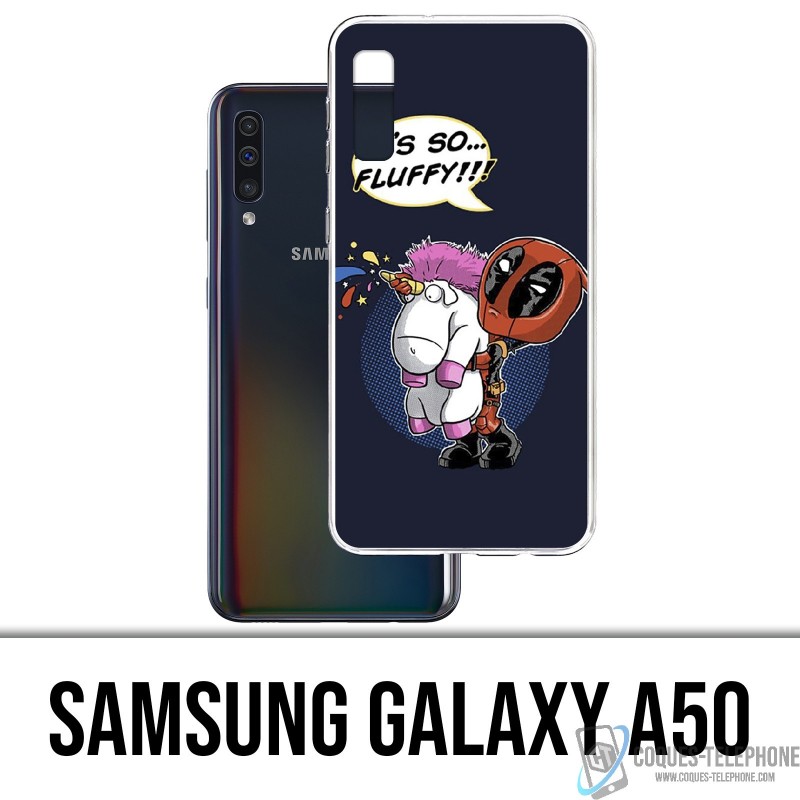 Funda Samsung Galaxy A50 - Deadpool Fluffy Unicornio
