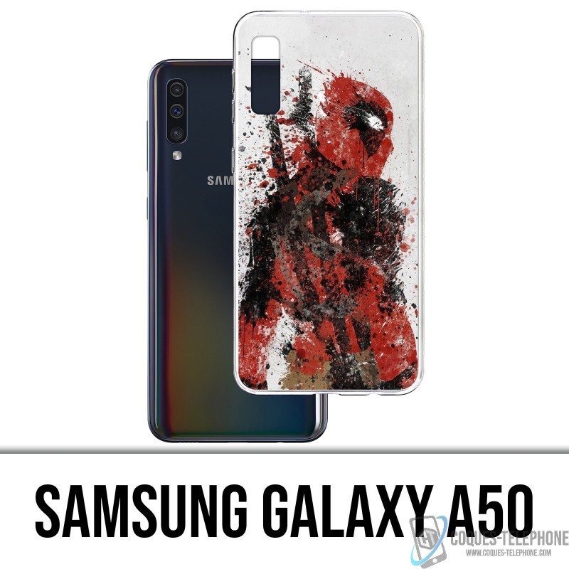 Samsung Galaxy A50 Custodia - Deadpool Paintart