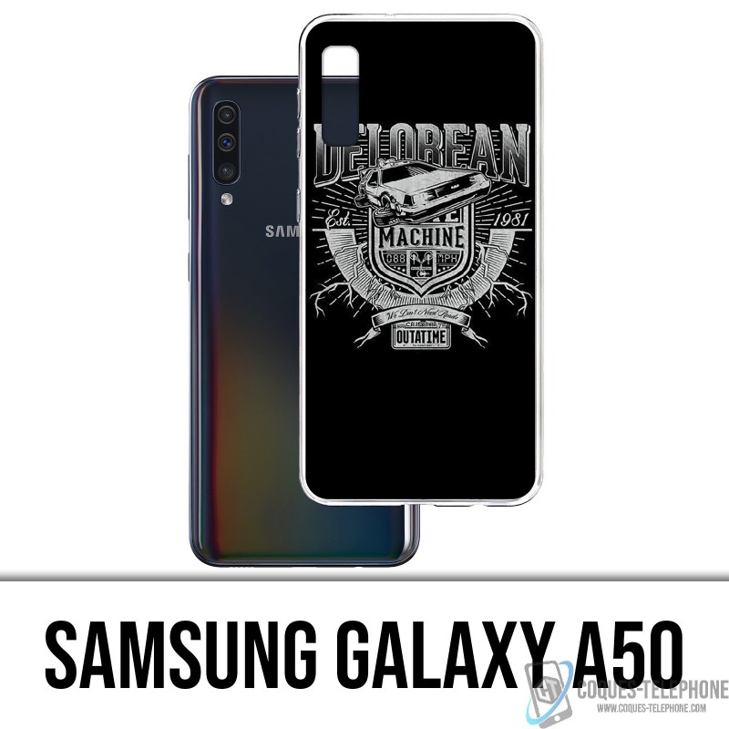 Coque Samsung Galaxy A50 - Delorean Outatime