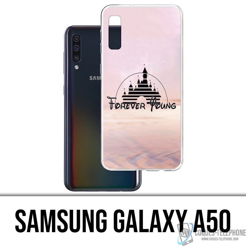 Coque Samsung Galaxy A50 - Disney Forver Young Illustration