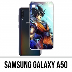 Samsung Galaxy A50 Funda - Dragon Ball Goku Color