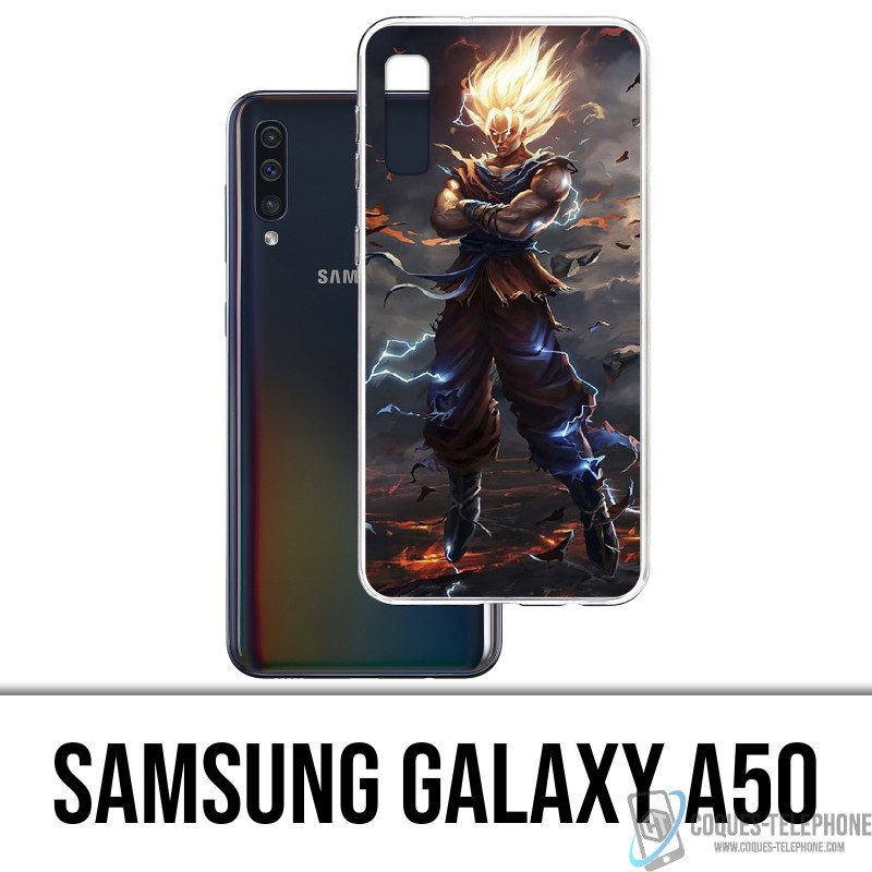 Coque Samsung Galaxy A50 - Dragon Ball Super Saiyan