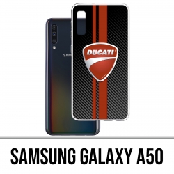 Coque Samsung Galaxy A50 - Ducati Carbon