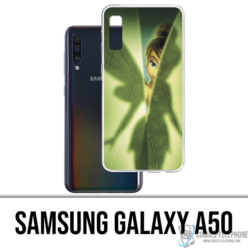 Coque Samsung Galaxy A50 - Fée Clochette Feuille