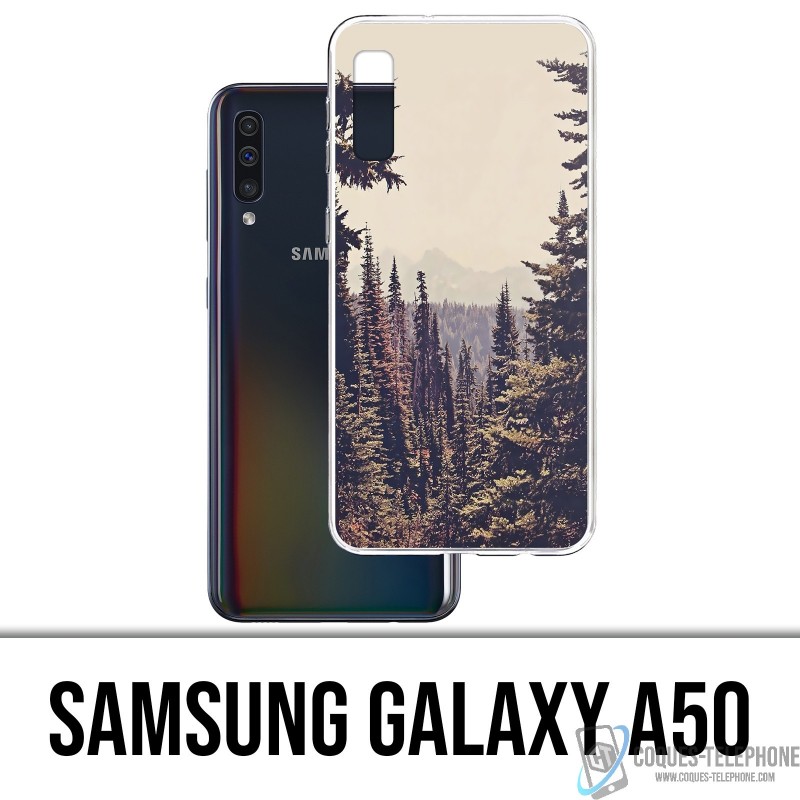 Coque Samsung Galaxy A50 - Foret Sapins