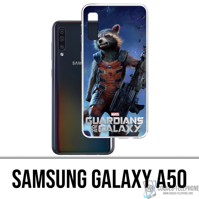 Coque Samsung Galaxy A50 - Gardiens De La Galaxie Rocket