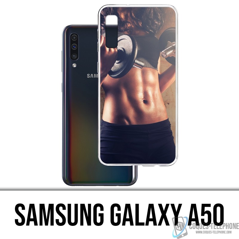 Samsung Galaxy A50 Custodia - Girl Bodybuilding