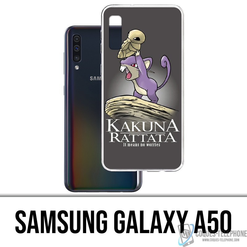 Coque Samsung Galaxy A50 - Hakuna Rattata Pokémon Roi Lion