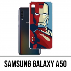 Coque Samsung Galaxy A50 - Iron Man Design Affiche