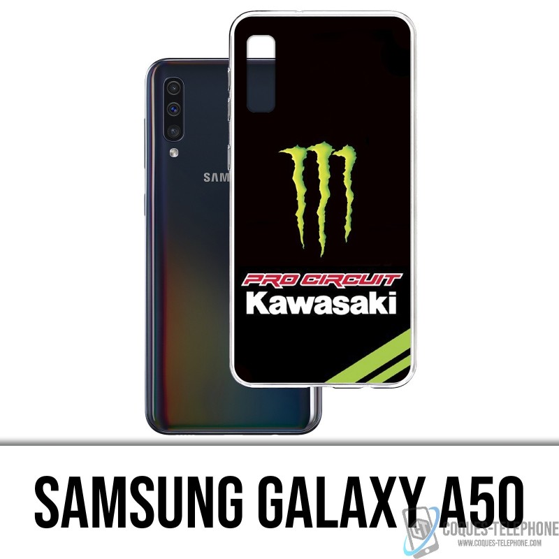 Samsung Galaxy A50 Custodia - Kawasaki Pro Circuit