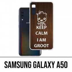 Coque Samsung Galaxy A50 - Keep Calm Groot