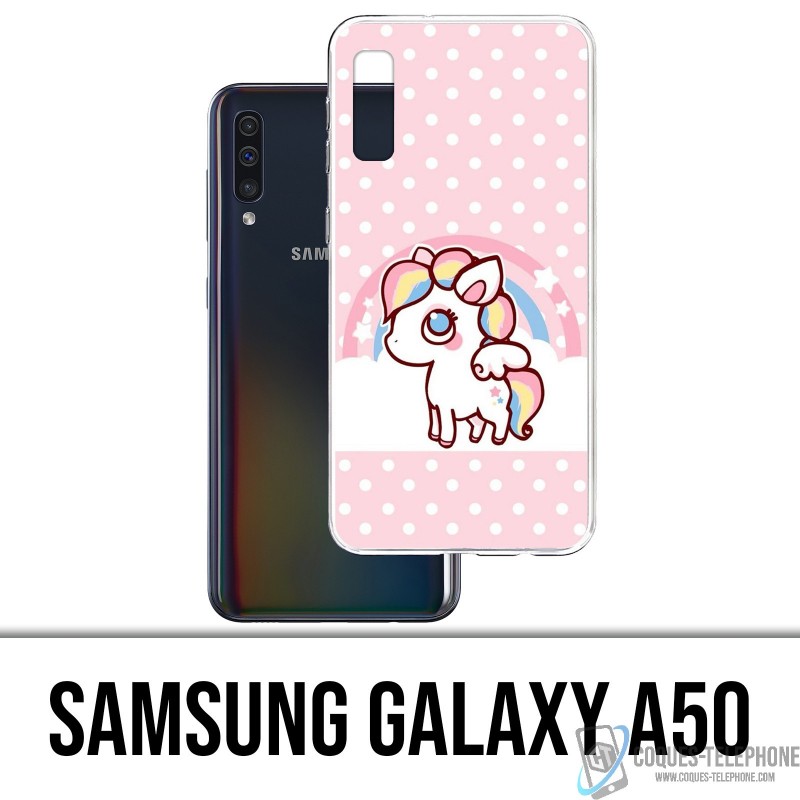 Funda Samsung Galaxy A50 - Unicornio Kawaii