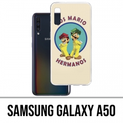 Coque Samsung Galaxy A50 - Los Mario Hermanos