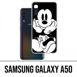 Coque Samsung Galaxy A50 - Mickey Noir Et Blanc