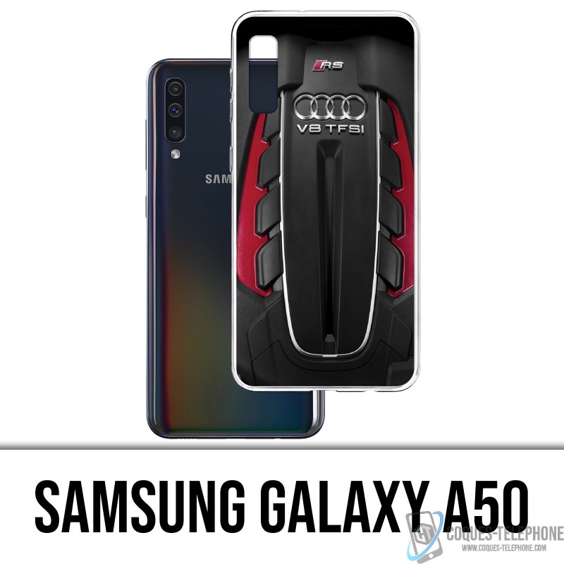 Funda del Samsung Galaxy A50 - Motor Audi V8