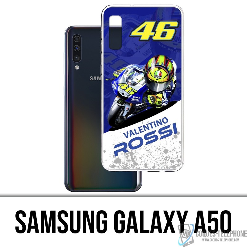 Custodia Samsung Galaxy A50 - Motogp Rossi Cartoon