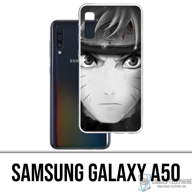 Samsung Galaxy A50 Case - Naruto Blanco y Negro