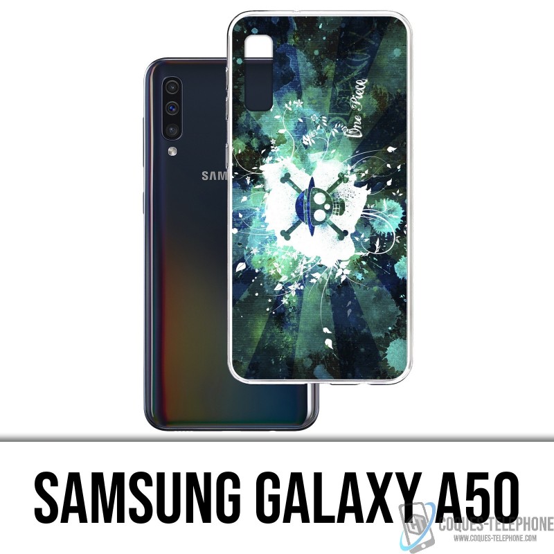 Samsung Galaxy A50 Custodia - Un pezzo unico neon verde