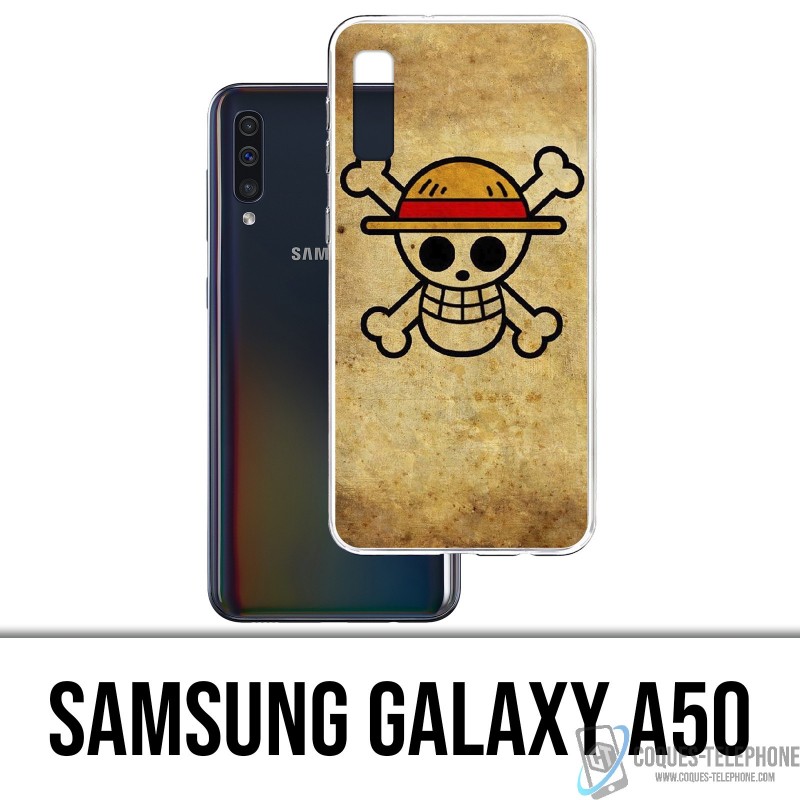 Coque Samsung Galaxy A50 - One Piece Vintage Logo