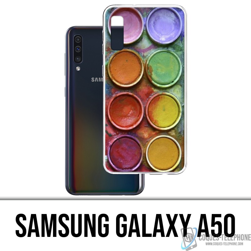 Coque Samsung Galaxy A50 - Palette Peinture